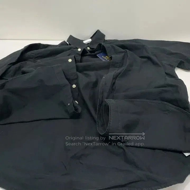 Polo Ralph Lauren Polo Ralph Lauren Men's Black Oxford Button Shirt. Size US XL / EU 56 / 4 - 8 Thumbnail
