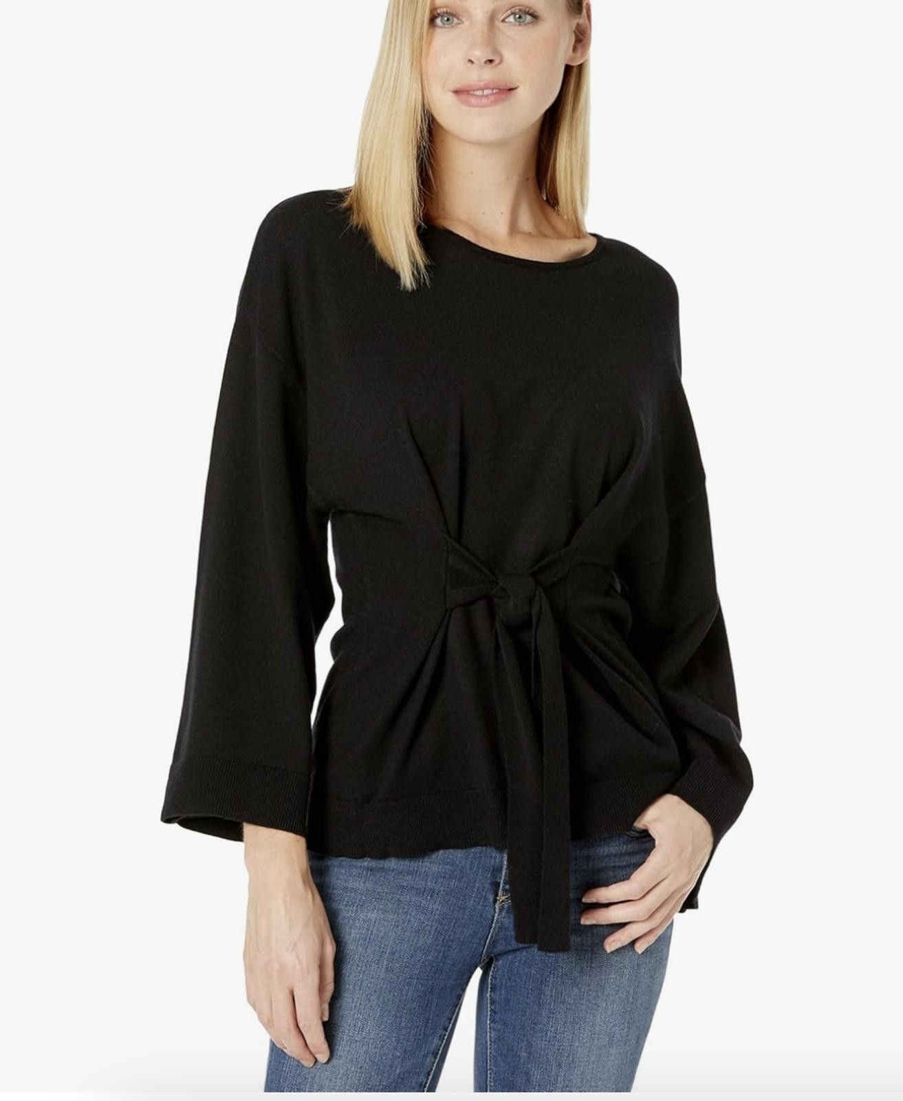 Other Max Studio Sweater With Flaired Sleeves and a front tie Bow Size M / US 6-8 / IT 42-44 - 1 Thumbnail