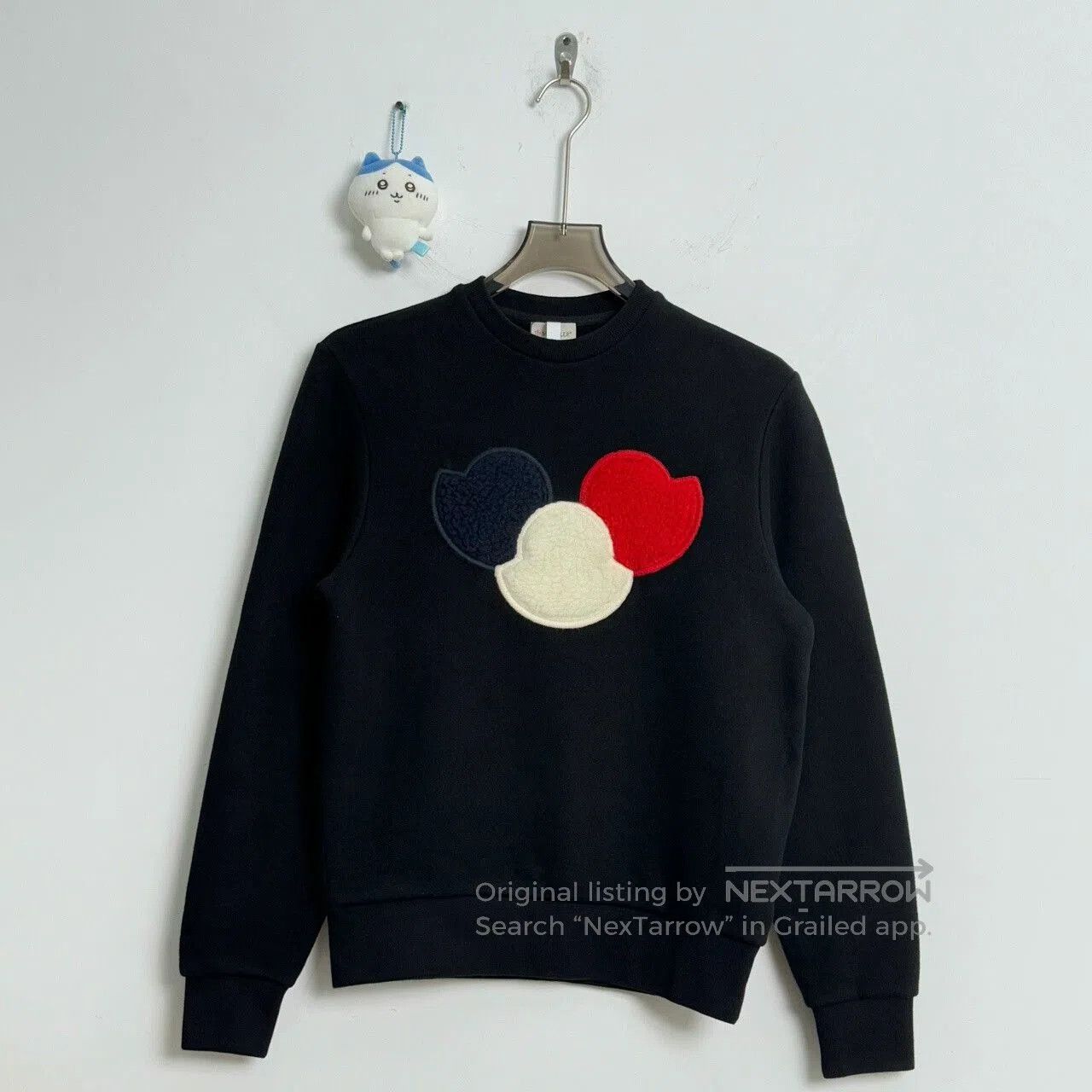 Moncler Moncler Black Fleece Logo Sweatshirt XS. Size XS / US 0-2 / IT 36-38 - 1 Thumbnail