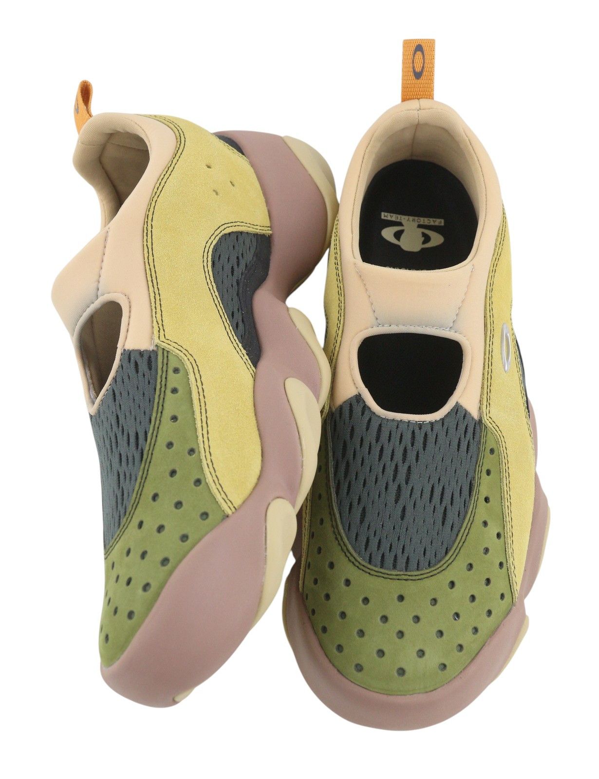 Brain Dead OAKLEY FACTORY FLESH SUEDE EU45.5 Whey Multi Sandals 90521 Size US 12.5 / EU 45-46 - 7 Thumbnail
