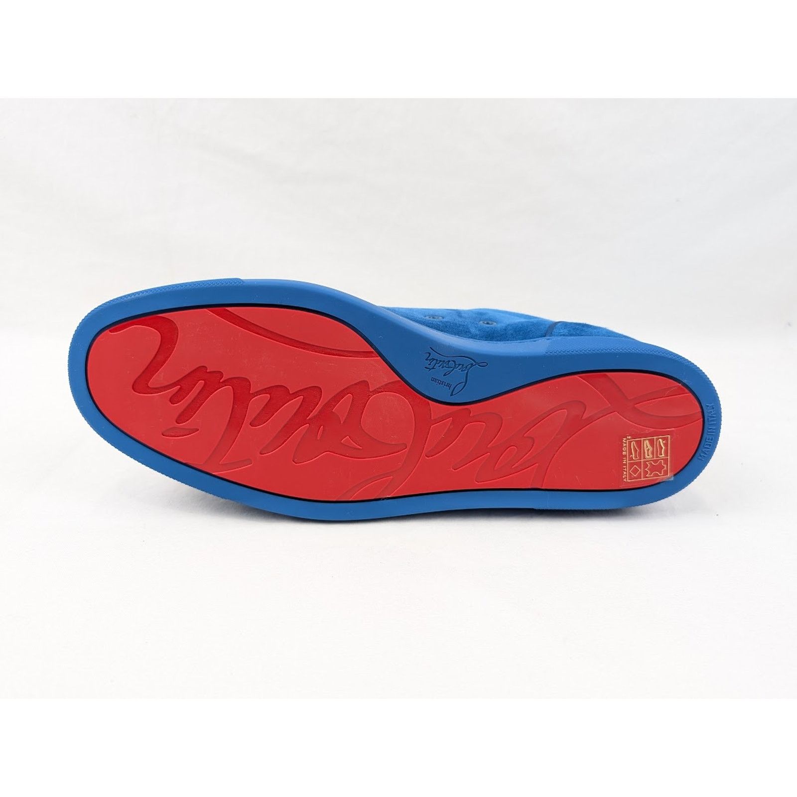 Christian Louboutin o1rshd1 Louis Junior Spikes Orlato Sneakers in Ludwig Size US 12.5 / EU 45-46 - 9 Thumbnail
