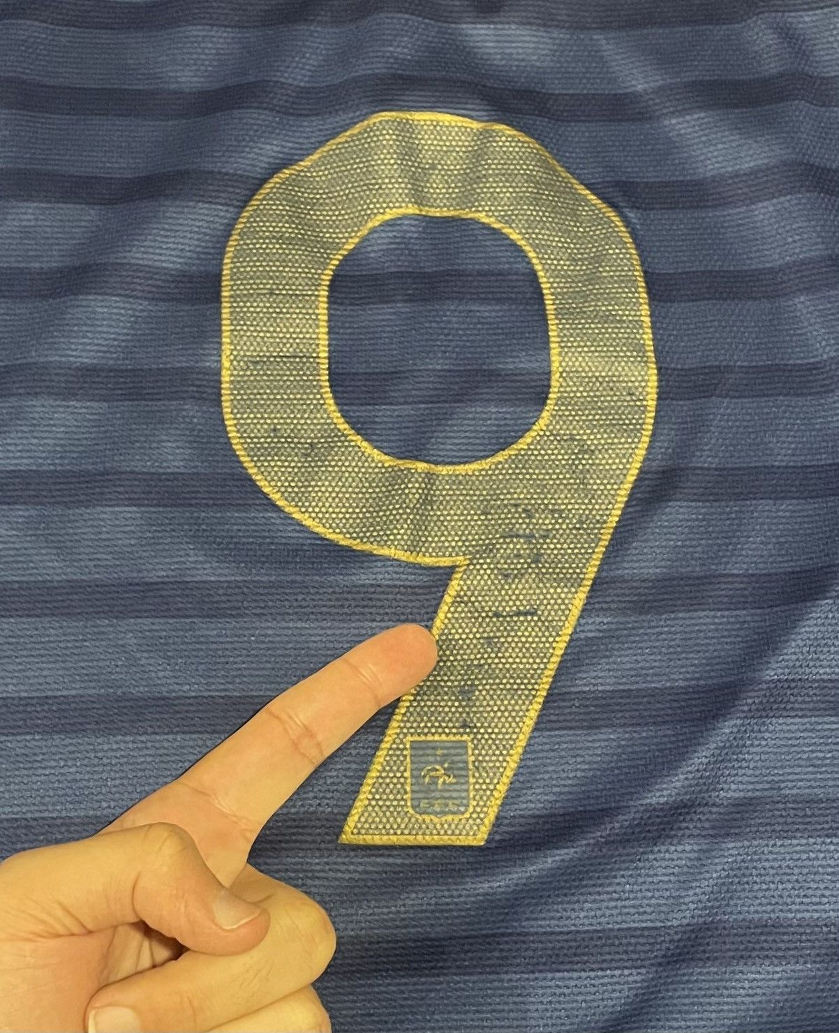 Nike Nike 2012/13 France #9 National Soccer Jersey Men’s Large Size US L / EU 52-54 / 3 - 6 Thumbnail