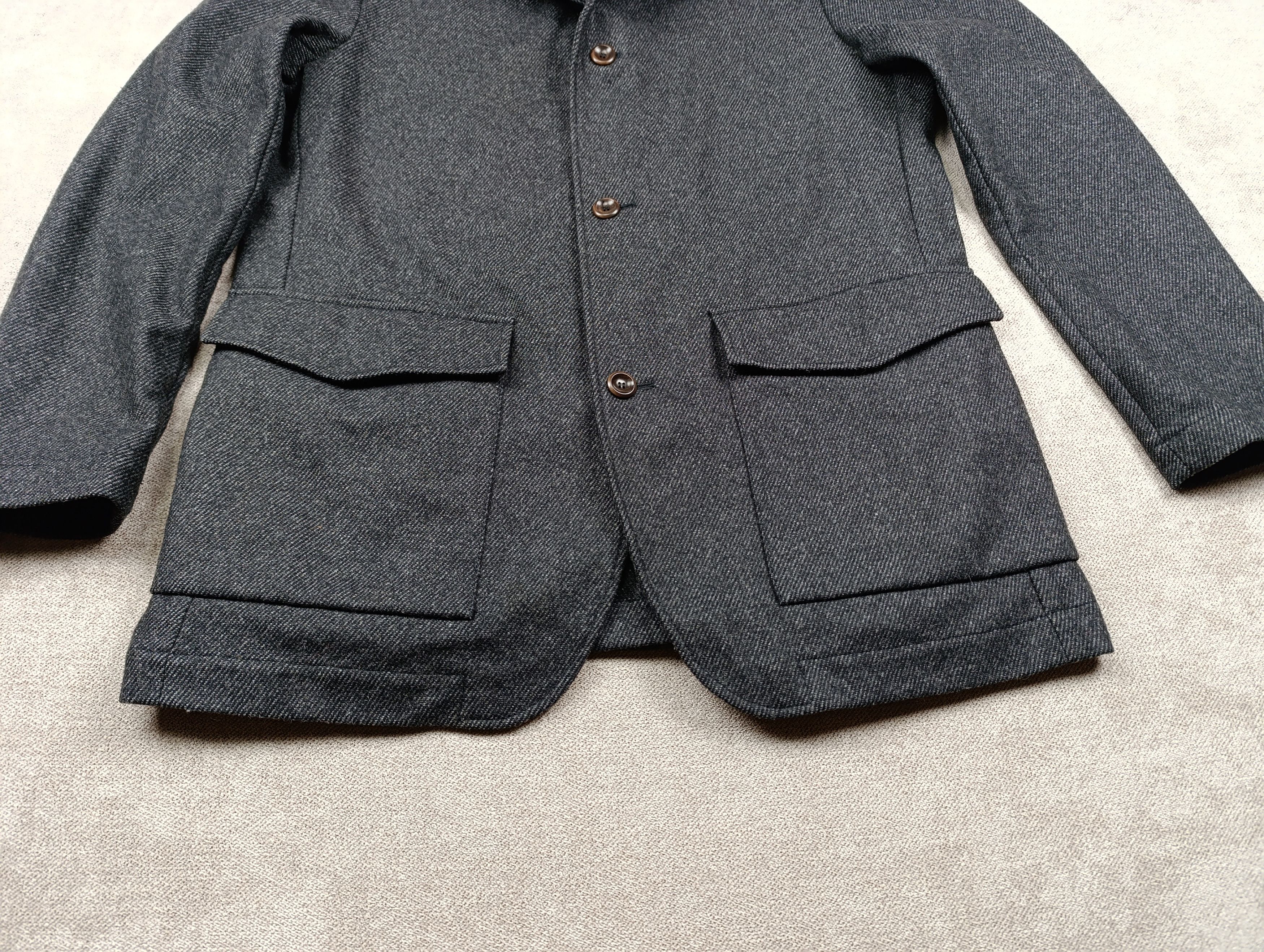 Oscar Jacobson OSCAR JACOBSON SARTORIAL LEISURE BERGMAN WOOL JACKET Size US M / EU 48-50 / 2 - 4 Thumbnail