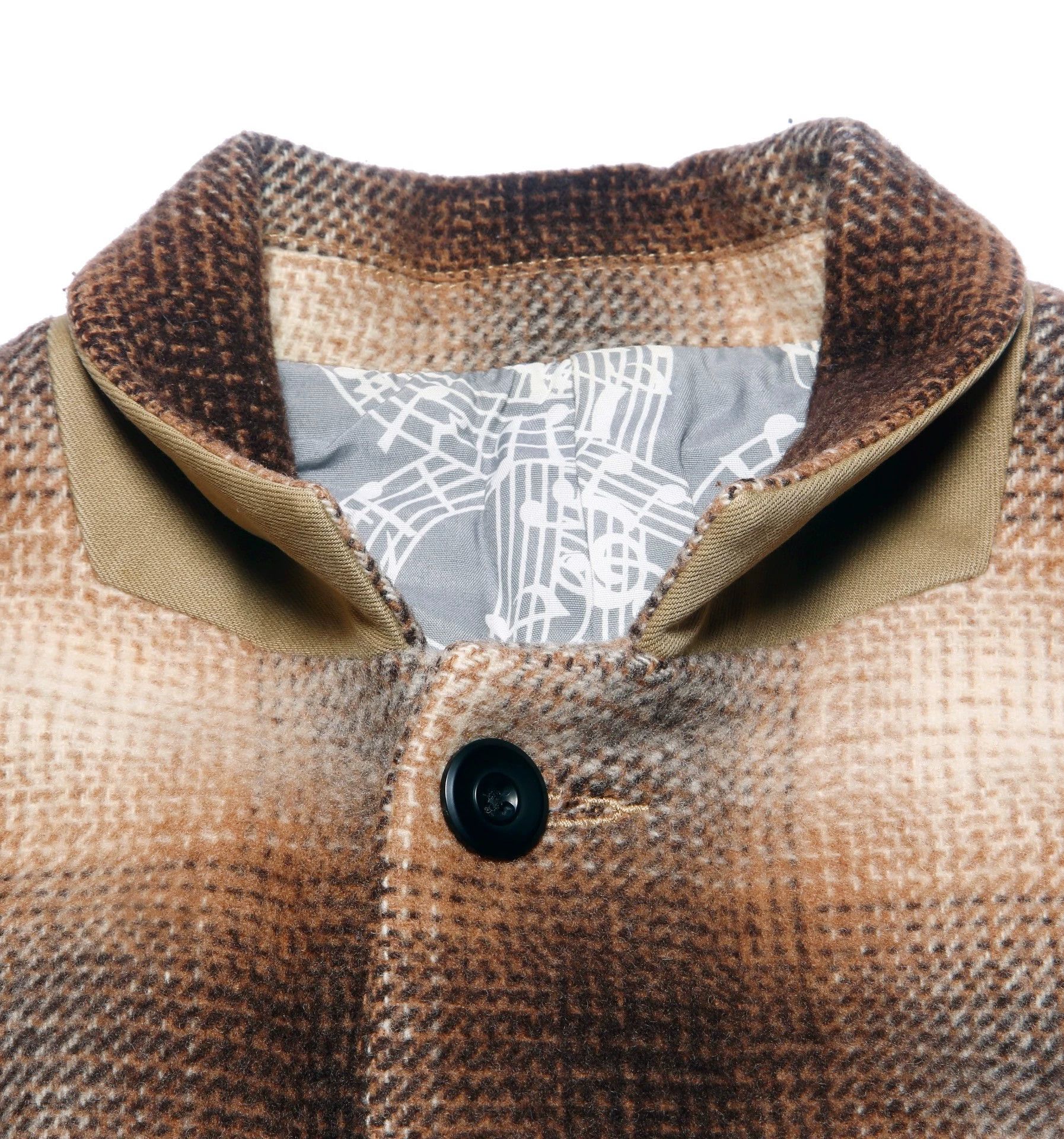 Number (N)ine Number (n)ine 14FW Plaid Flannel Overcoat 3 Music Note Size US L / EU 52-54 / 3 - 3 Thumbnail