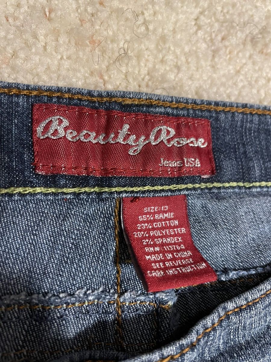 Vintage Vintage beauty rose straight leg low rise jeans Size 34" / US 12 / IT 48 - 5 Thumbnail