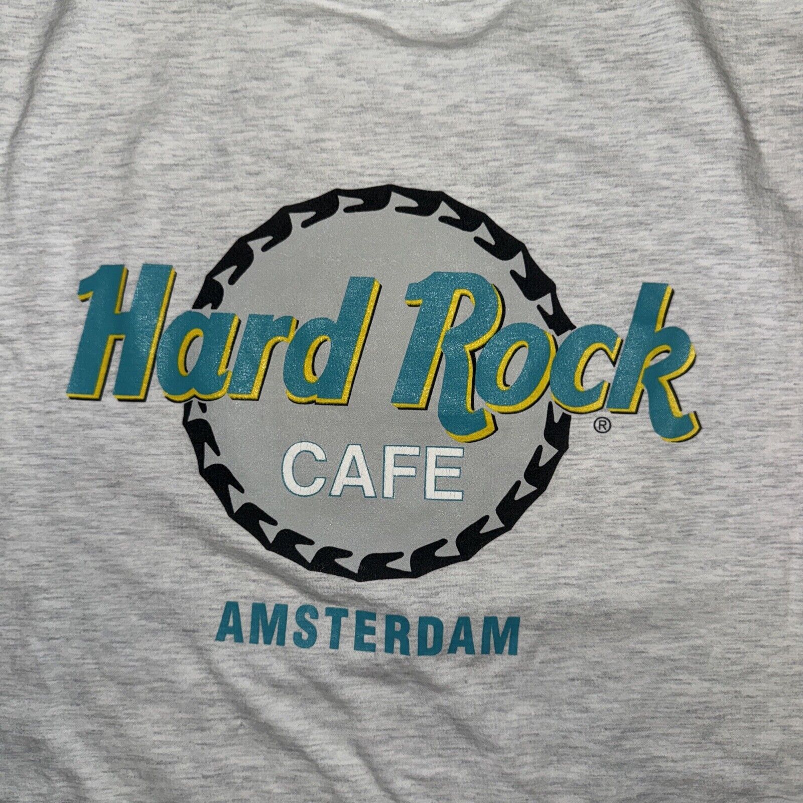 Hard Rock Cafe Vintage Hard Rock Cafe Amsterdam T-Shirt 2XL Gray 23x29 Size US XXL / EU 58 / 5 - 2 Thumbnail