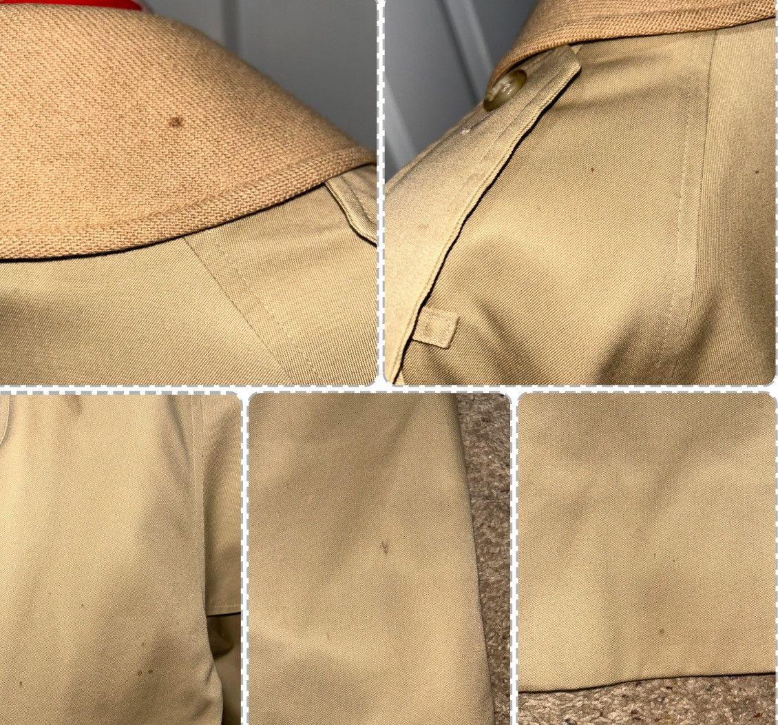 Burberry Vintage Burberry Tan Nova Check Trench Coat Mens 38 Regular Size US M / EU 48-50 / 2 - 15 Thumbnail