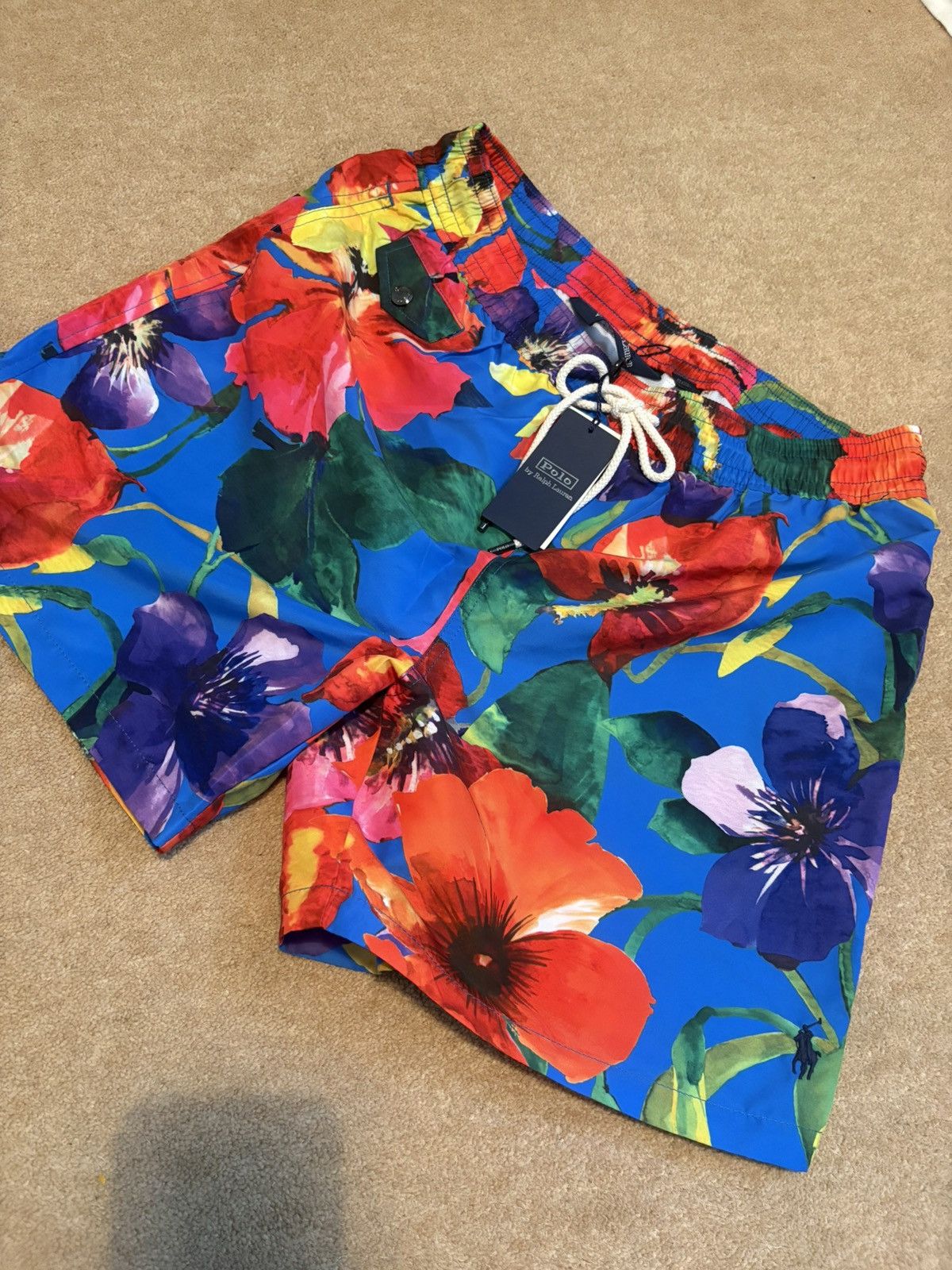 Ralph Lauren Polo Ralph Lauren Monaco Floral Swim Shorts LIMITED EDITION Size US 31 - 2 Thumbnail