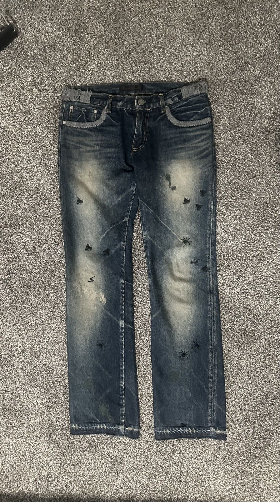 Undercover Undercover AW06 Bug Denim | Grailed