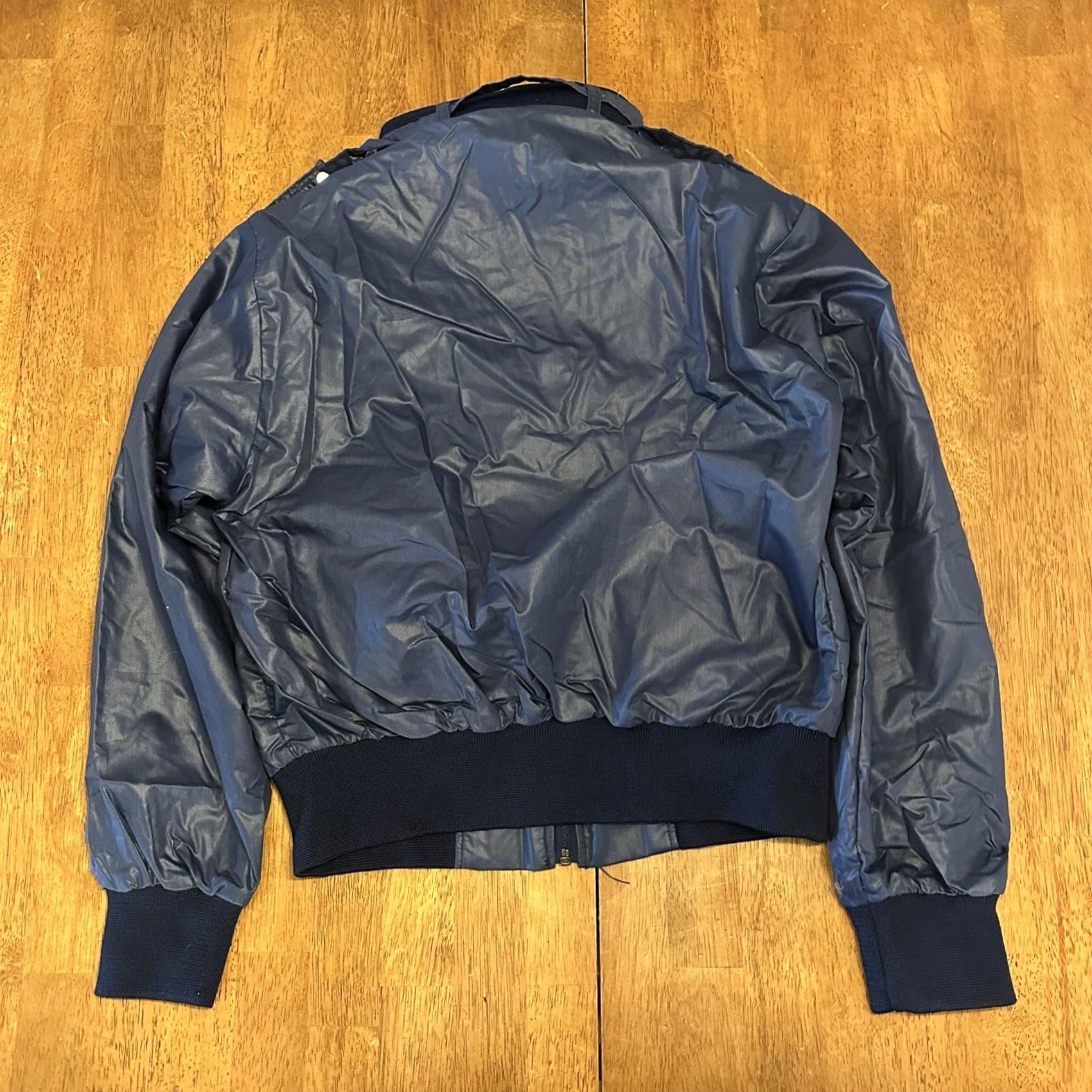 Hartford VINTAGE The Hartford Courant Newspaper Jacket Bomber Windbreaker Small Adult Blue 80s Size US S / EU 44-46 / 1 - 3 Thumbnail