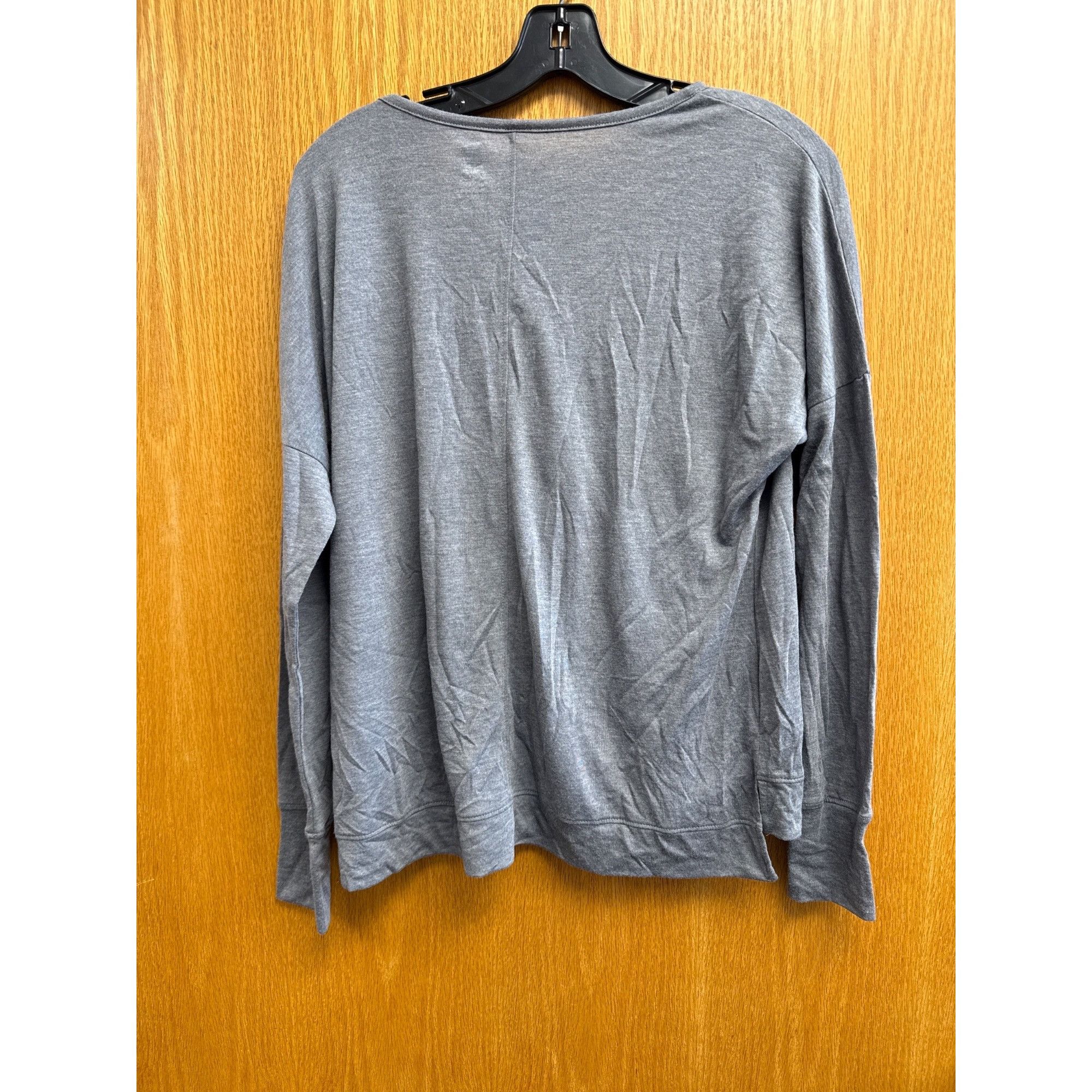 NHL NHL State Of Hockey Womens Gray Long-Sleeve Shirt Size S 4/6 Size S / US 4 / IT 40 - 3 Thumbnail