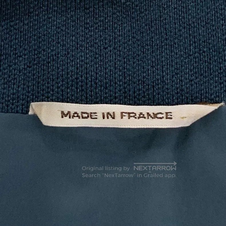Hermes Hermes Stand Collar Blue-Green Colorblock Nylon Sleeveless Size US L / EU 52-54 / 3 - 6 Thumbnail