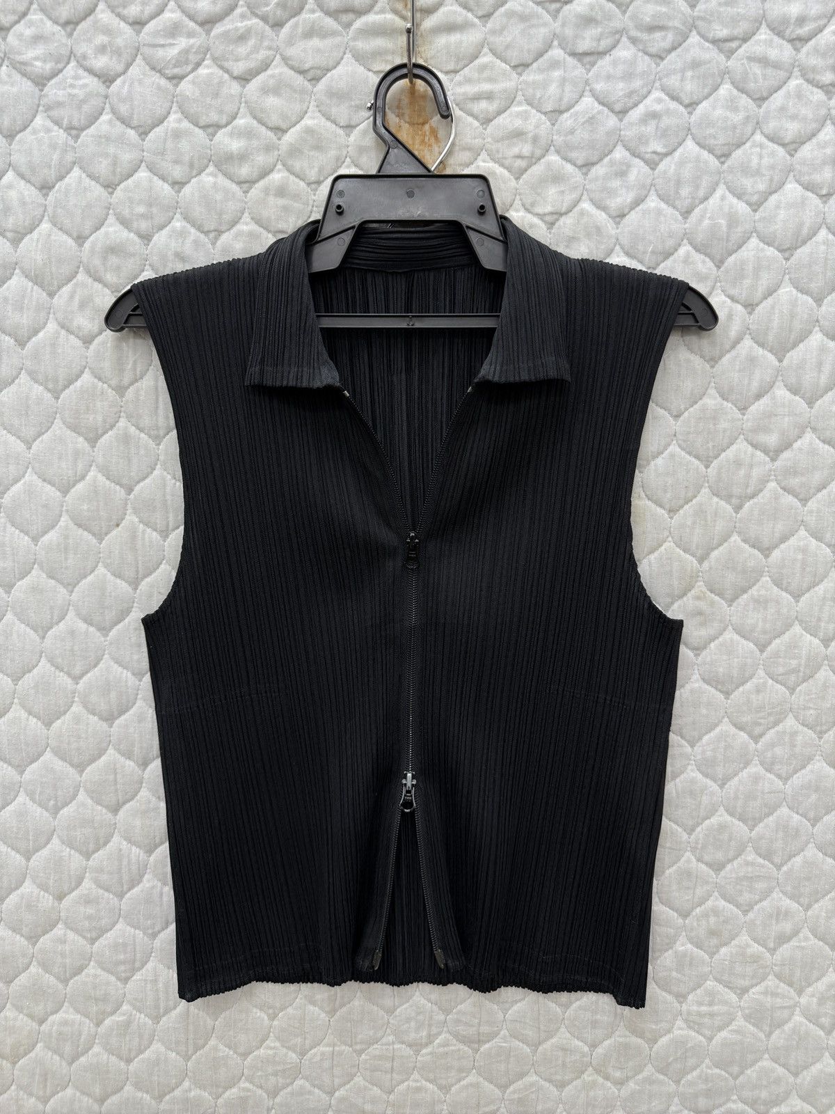 Pleats Please Issey Miyake 🔥🔥🔥ARCHIVE PLEATS PLEASE ISSEY MIYAKE ZIPPER SHIRTS Size M / US 6-8 / IT 42-44 - 1 Thumbnail