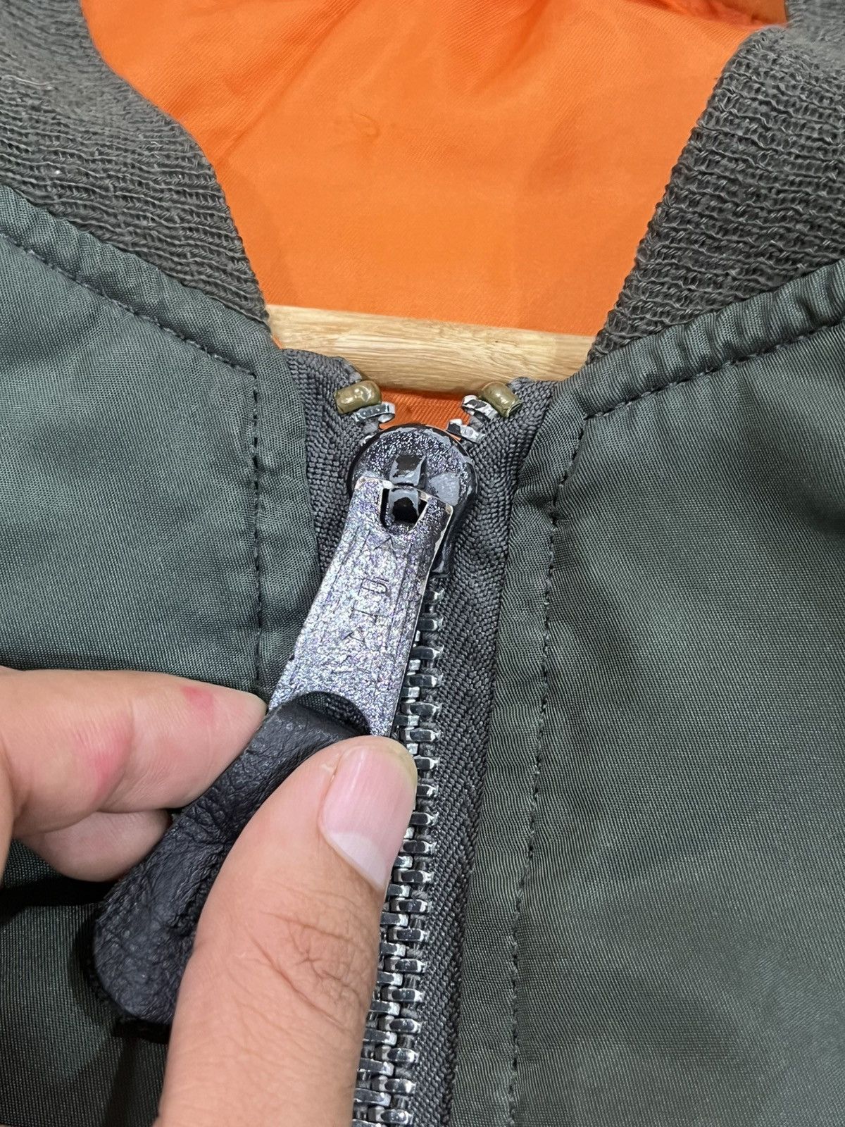 Alpha Industries Vtg USA Alpha Industries Flight Bomber Jacket Size US L / EU 52-54 / 3 - 9 Thumbnail
