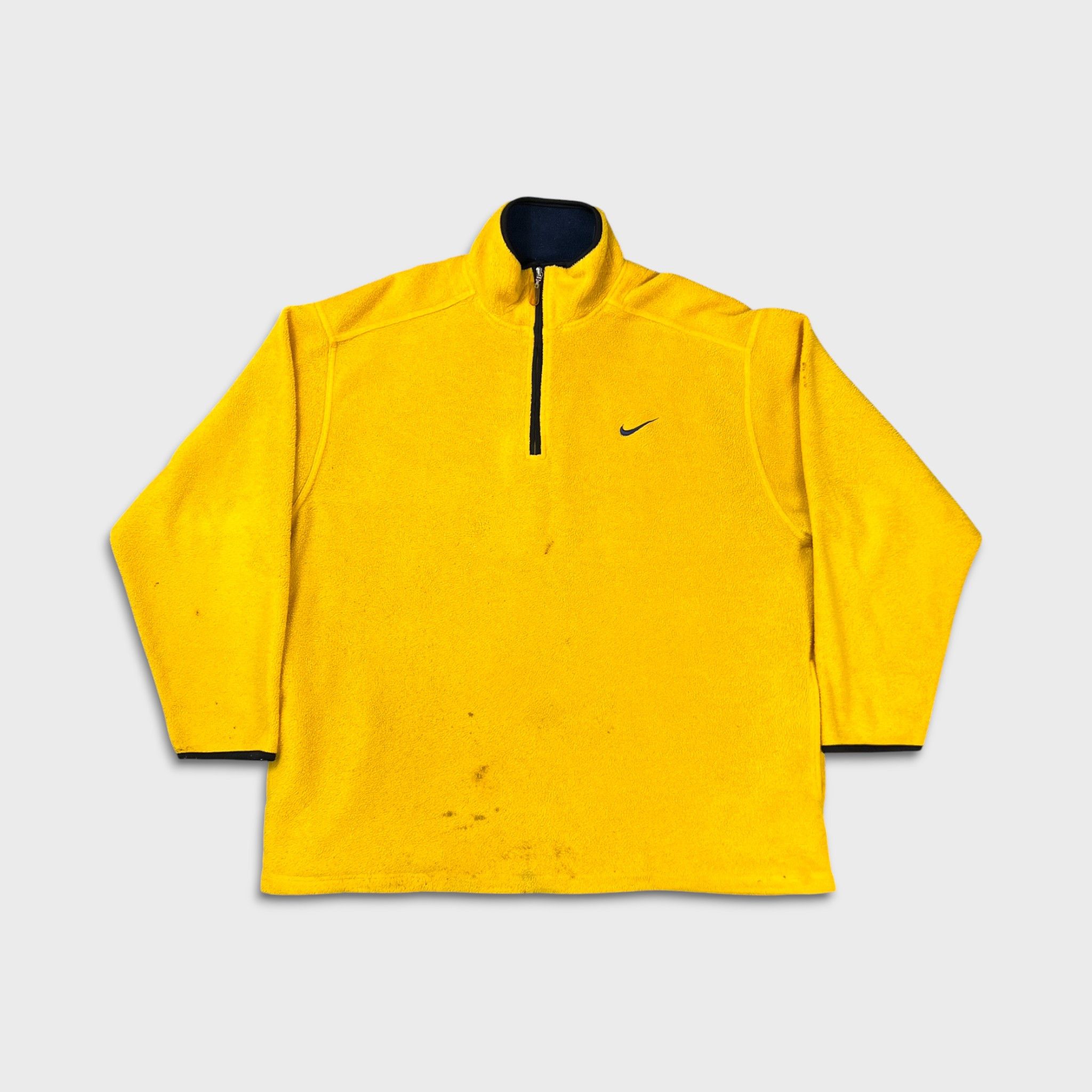 Nike Vintage Nike Sportswear Fleece Swoosh 1/4 Zip USA Pullover Size US XL / EU 56 / 4 - 1 Thumbnail