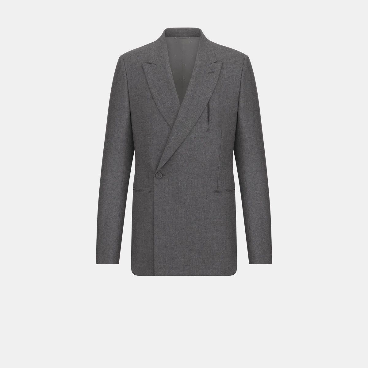 Dior o1bcso1str1224 Oblique Jacket in Anthracite Grey Size US M / EU 48-50 / 2 - 1 Thumbnail