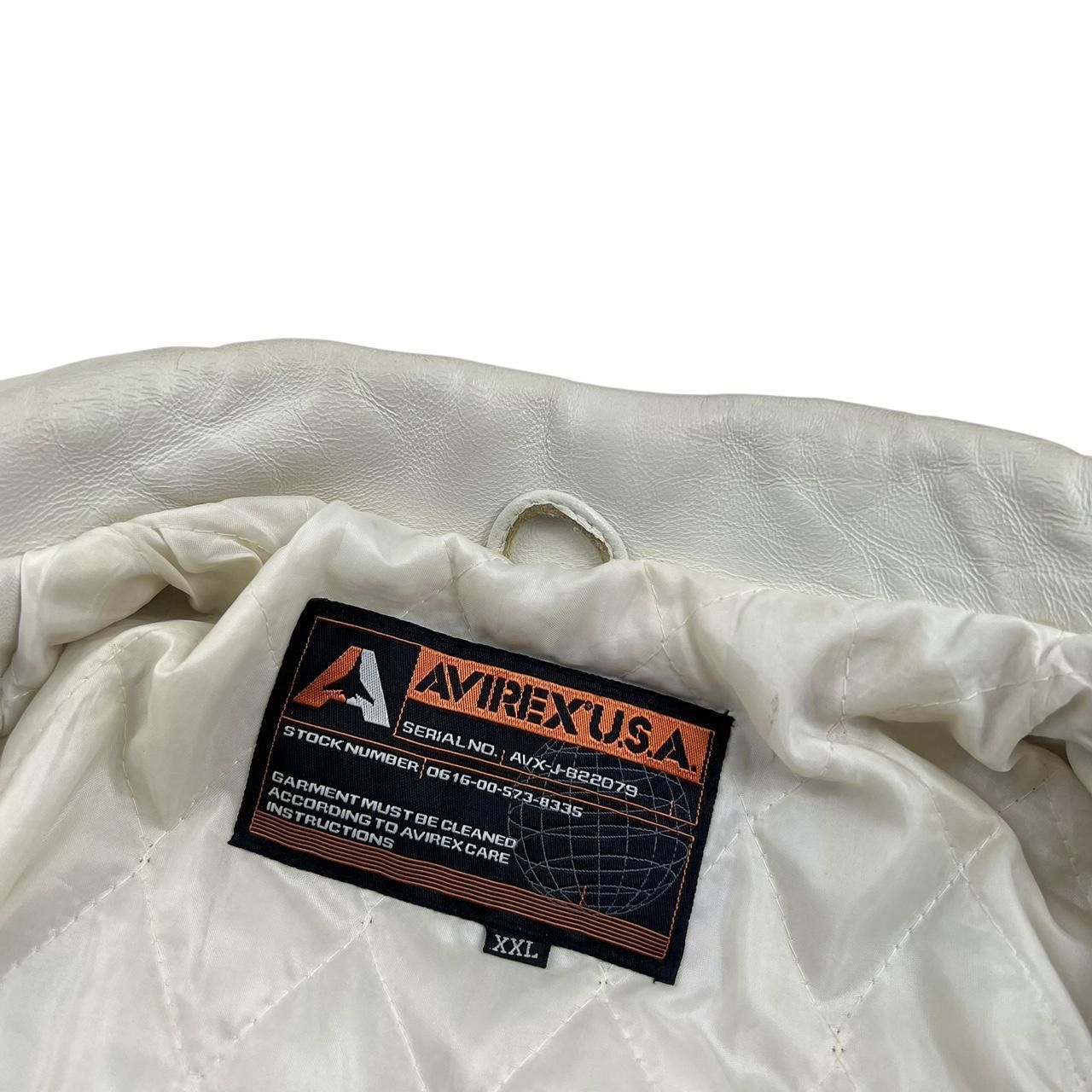 Avirex Vintage Avirex USA Rides & Rims Skull Leather Jacket - XXL Size US XXL / EU 58 / 5 - 6 Thumbnail