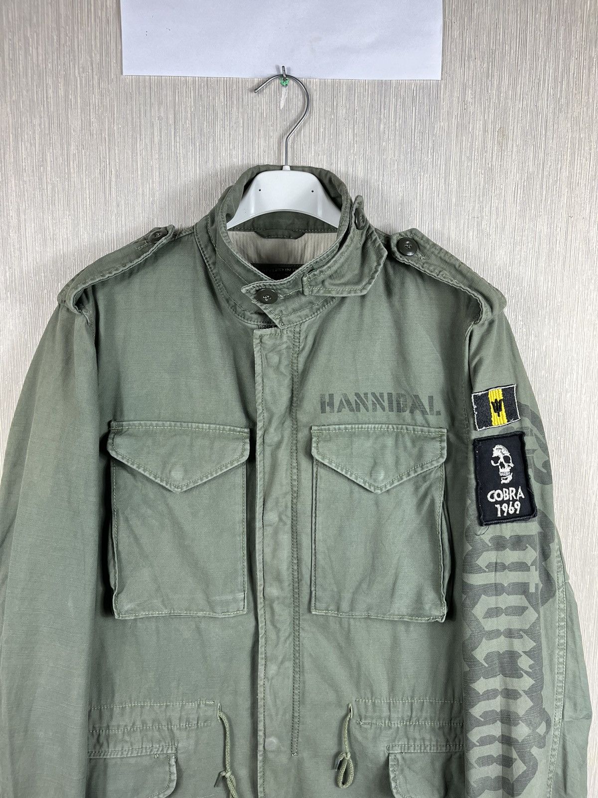 Designer Rag recycle military cobra multipocket jacket hannidal patch Size US M / EU 48-50 / 2 - 5 Thumbnail