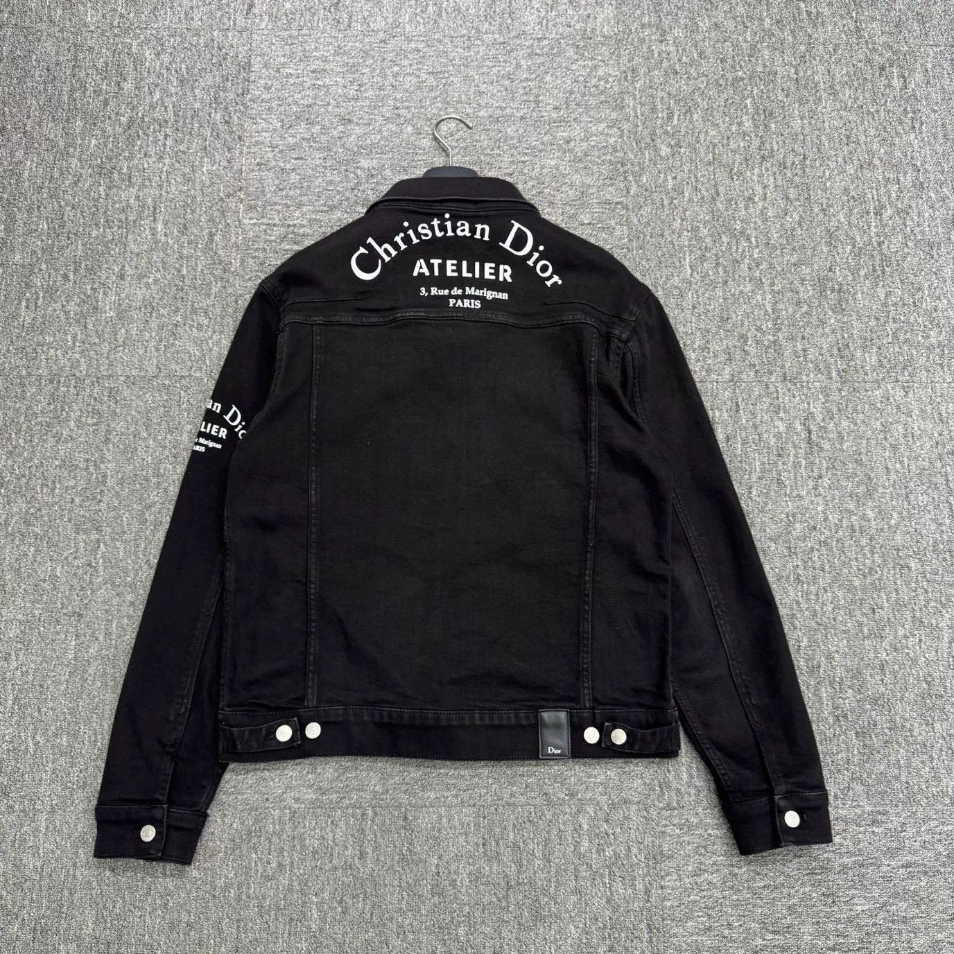 Dior dior statement denim jacket in black. Size US XL / EU 56 / 4 - 2 Thumbnail