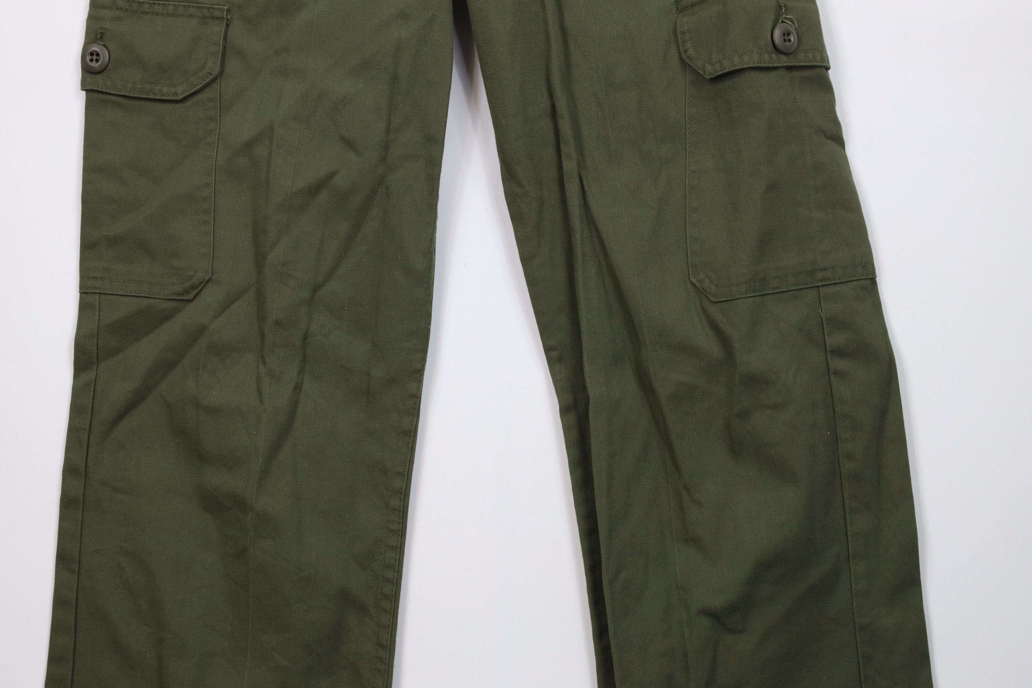 Vintage Vintage 70s Streetwear Military Style Utility Cargo Pants Size US 30 / EU 46 - 3 Thumbnail