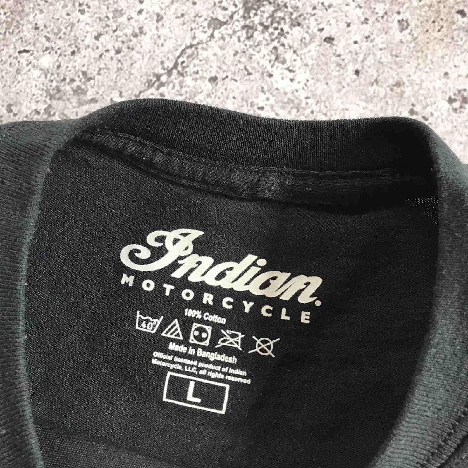 Indian Motorcycle × Vintage Vintage Indian Motorcycles Tee Sz L Size US L / EU 52-54 / 3 - 3 Thumbnail
