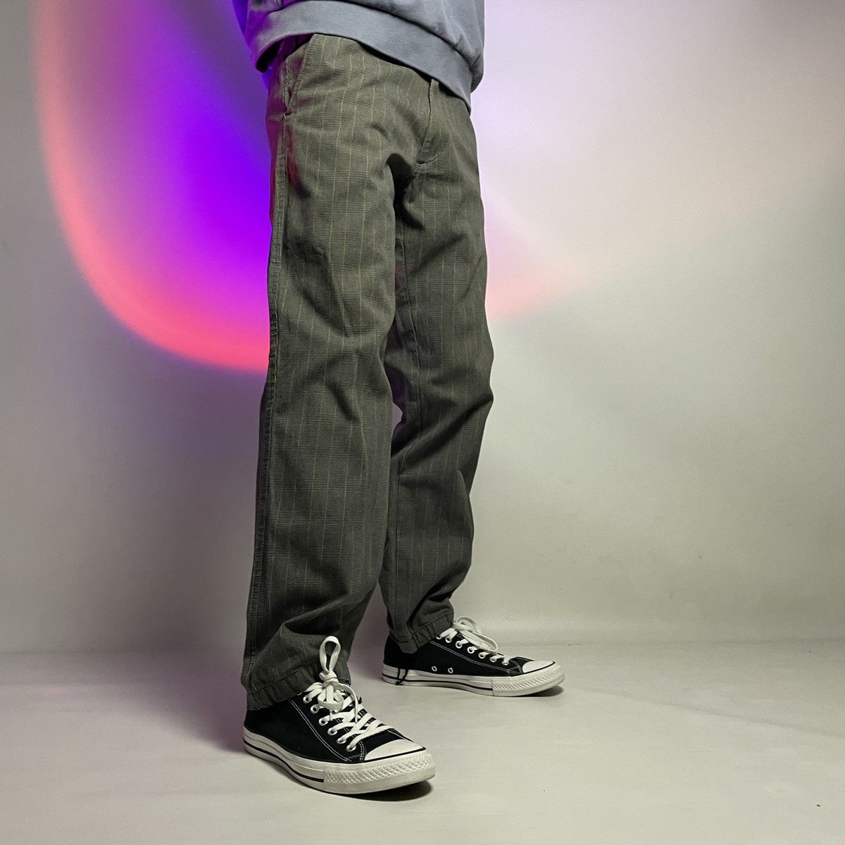 Carhartt × Vintage 🛠️VINTAGE🛠️ Carhartt Striped Presenter Pants straight fit Size US 32 / EU 48 - 3 Thumbnail