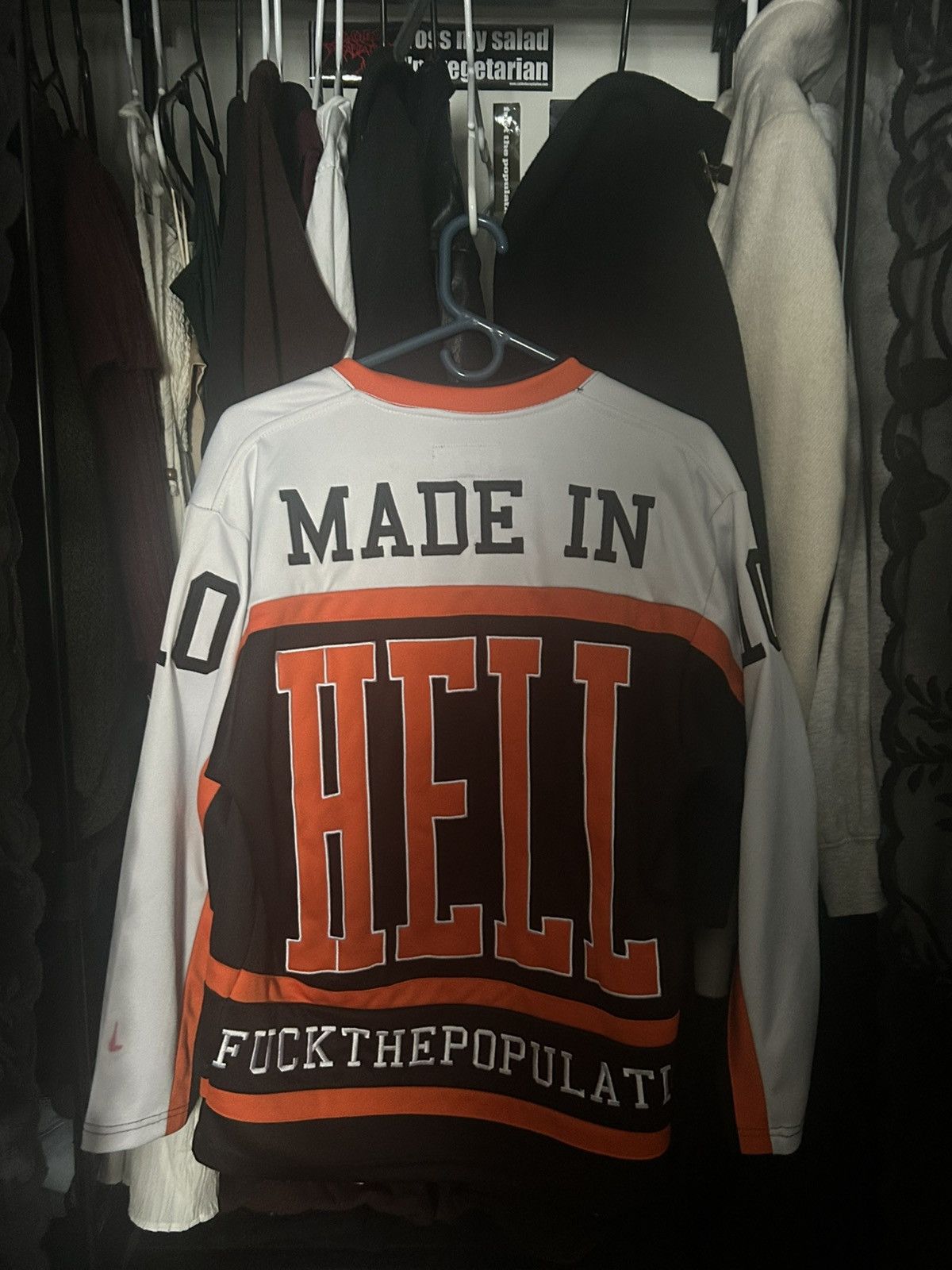 Fuck The Population Fuck The Population hockey jersey Size US S / EU 44-46 / 1 - 2 Thumbnail