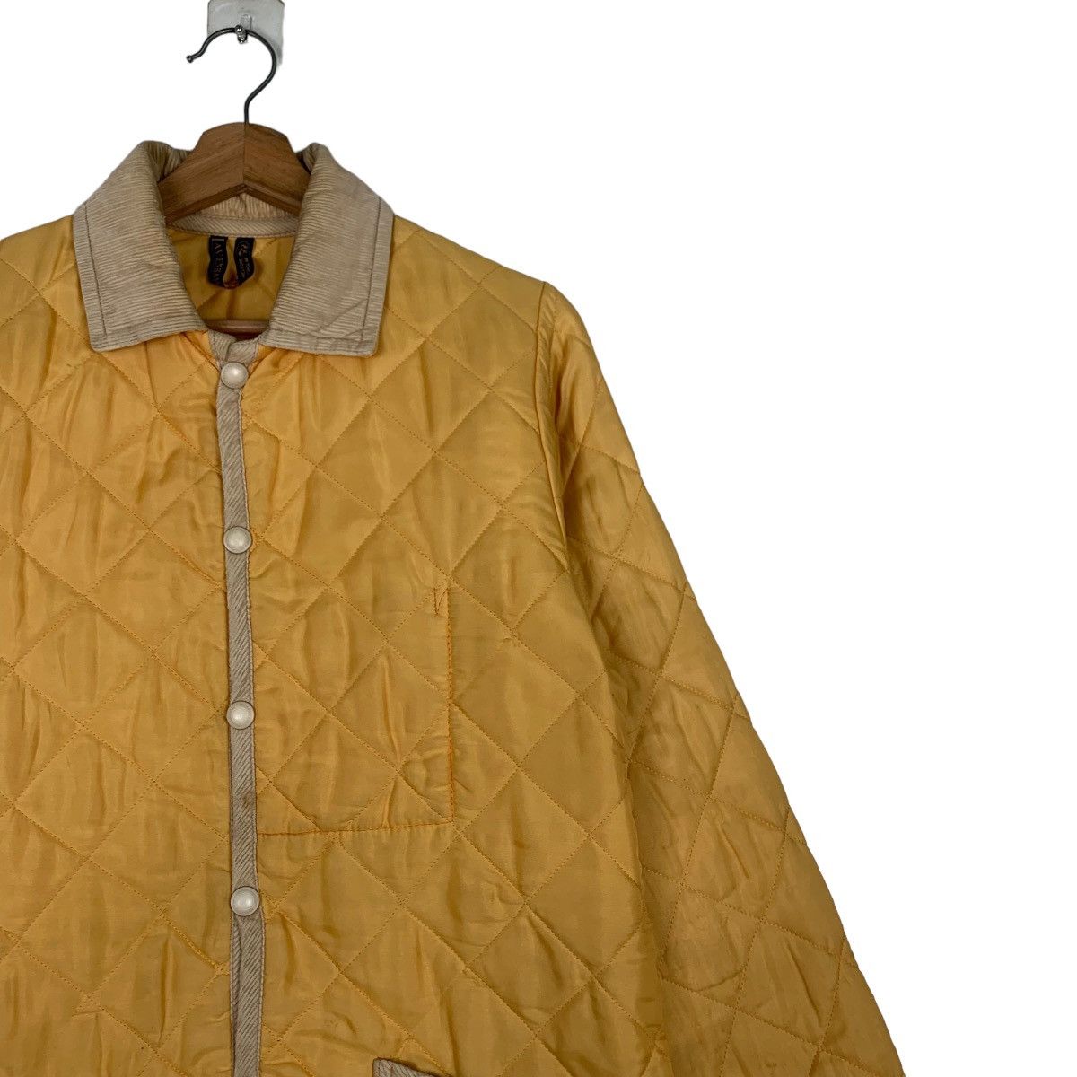 Lavenham Lavenham Made in England Yellow Quilted Jacket #0431-C20 Size US S / EU 44-46 / 1 - 5 Thumbnail