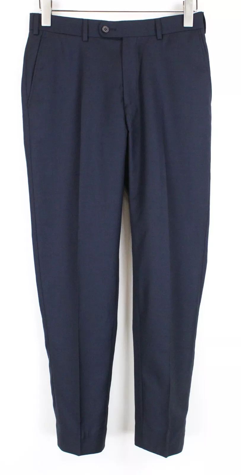 Suitsupply LAZIO UK32R Dark Blue Wool 2 Piece Suit 58957 Size 34S - 7 Thumbnail