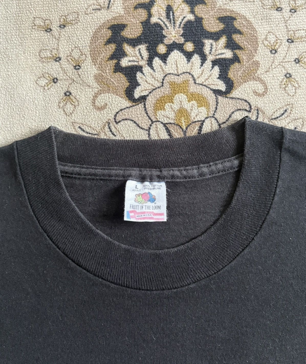 Fruit Of The Loom Vintage 90s FRUIT OF THE LOOM T-Shirt Size US L / EU 52-54 / 3 - 4 Thumbnail
