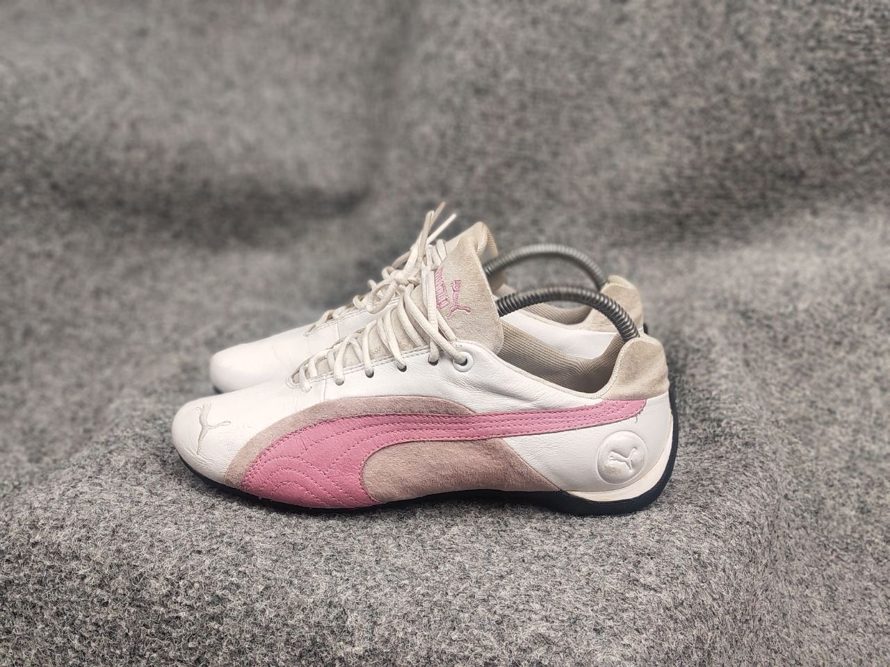 Puma Vintage 00s Puma Speedcat Leather Shoes Sneakers Y2K Mostro Size US 7 / IT 37 - 9 Thumbnail