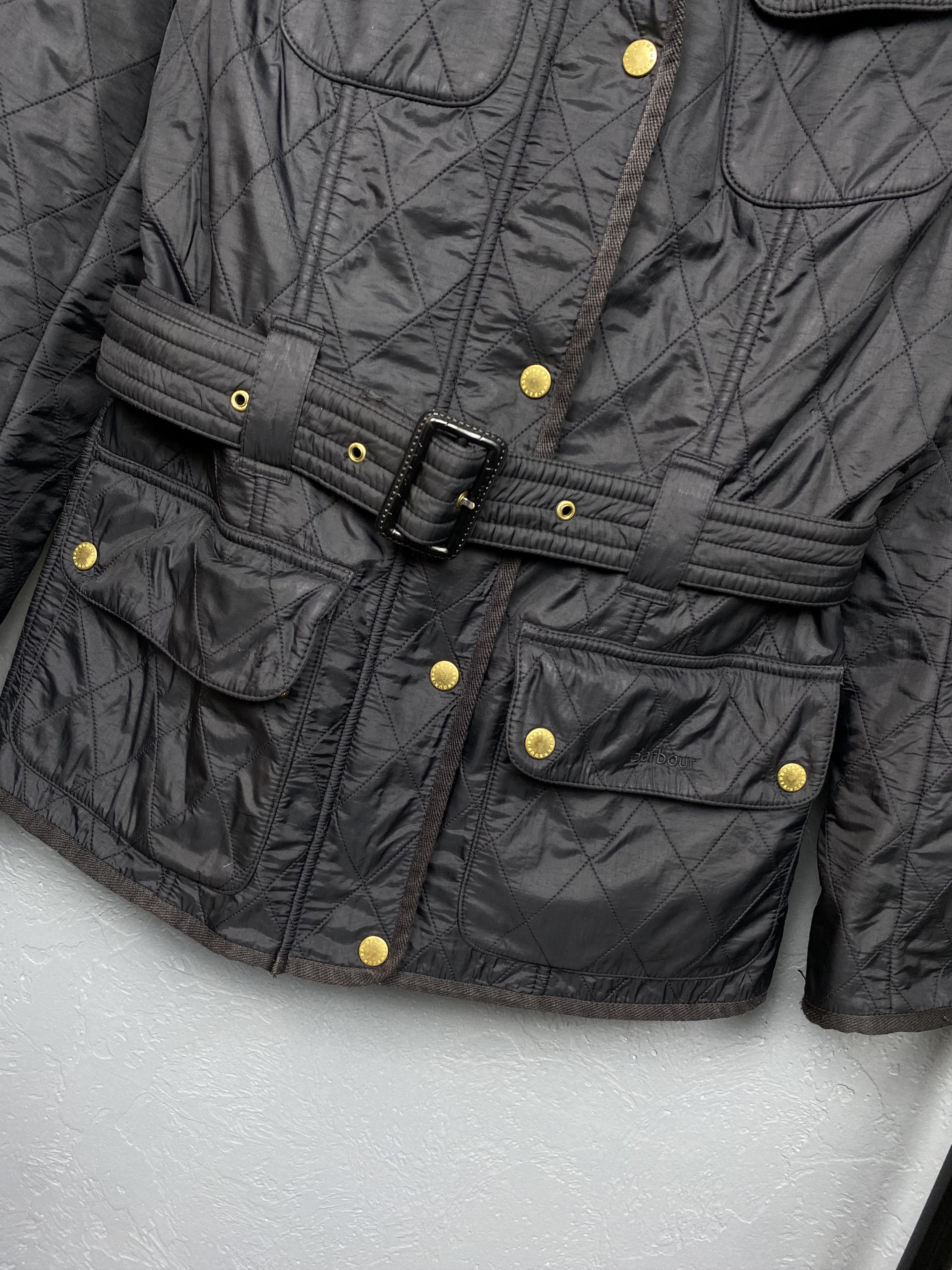 Barbour × Vintage Barbour International Womens Polarquilt Quilted Jacket Size M / US 6-8 / IT 42-44 - 3 Thumbnail