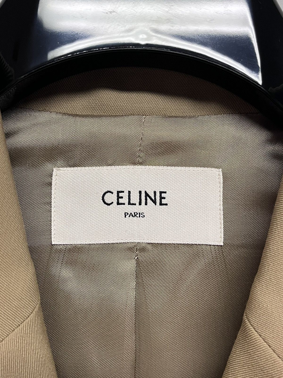 Celine SS20 WOOL GABARDINE MILITARY JACKET Size 46R - 2 Thumbnail