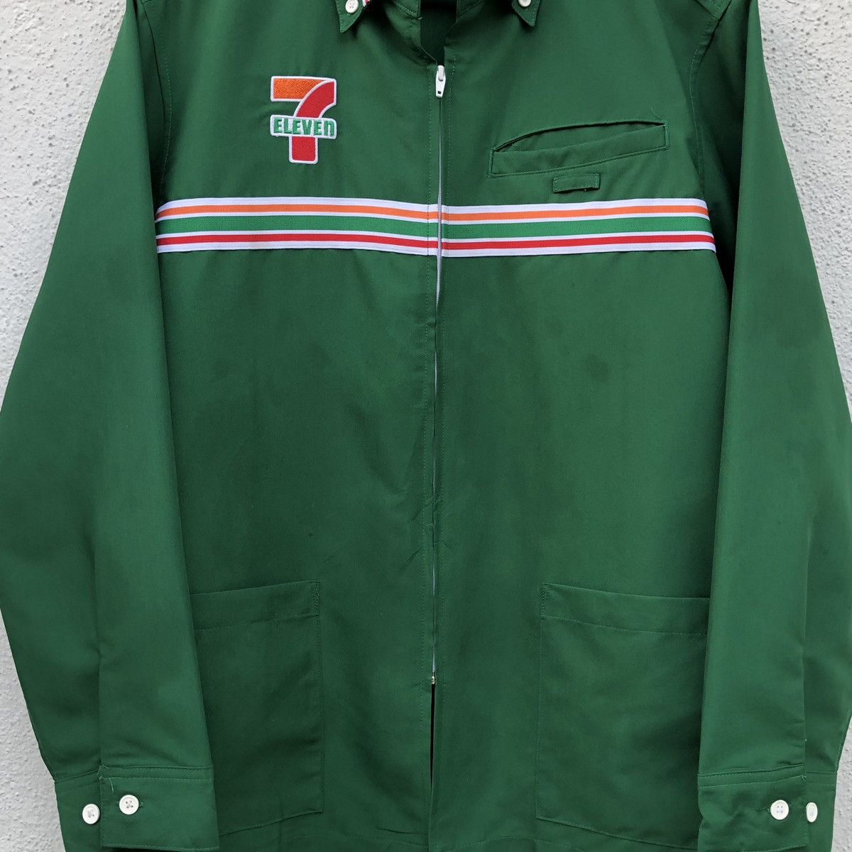 Vintage Vintage Japanese Brand Uniform 7 Eleven Full Zipper Medium Size US M / EU 48-50 / 2 - 8 Thumbnail