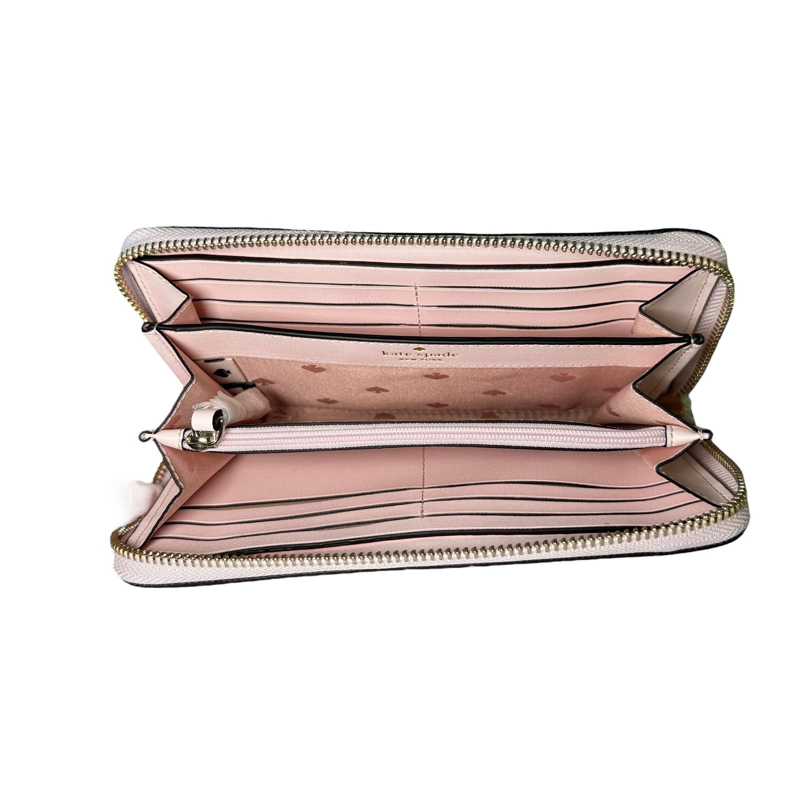 Kate Spade Kate Spade laurel way Neda Champagne Toss Pink Multi Wallet Size ONE SIZE - 4 Thumbnail