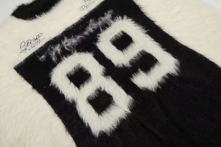 Other Vintage Y2k Oversized Knit Streetwear Hip Hop Sweater Jumper Size US L / EU 52-54 / 3 - 4 Thumbnail