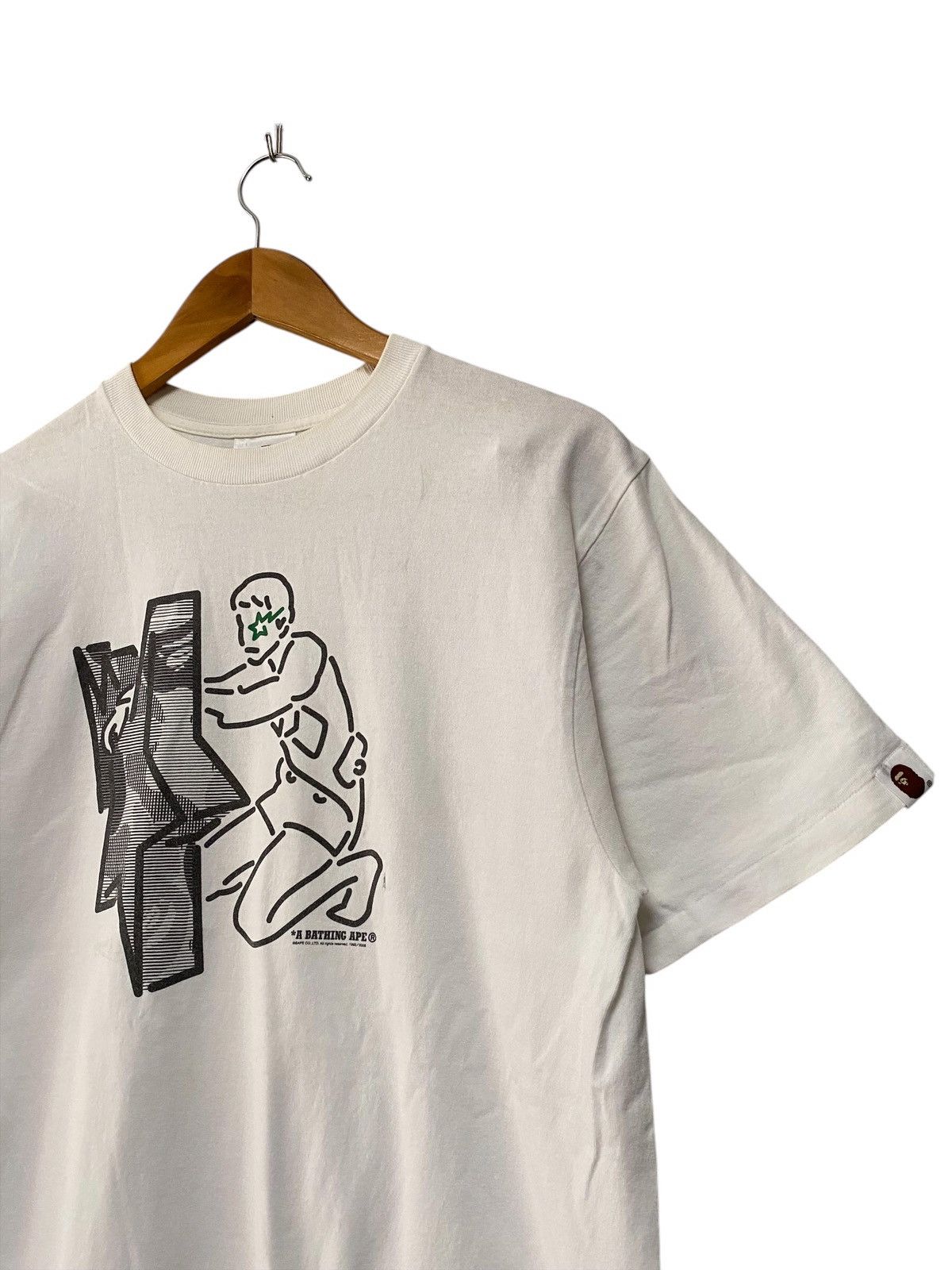 Bape × Vintage Vintage Bape sta busy work 2006 tee Size US M / EU 48-50 / 2 - 2 Thumbnail