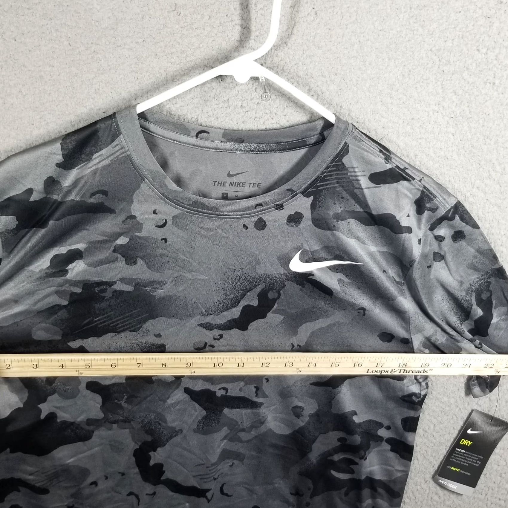 Nike Nike Dri-Fit Swoosh Training Shirt Short Sleeve Adult Medium Camouflage Camo NWT Mens Size US M / EU 48-50 / 2 - 6 Thumbnail