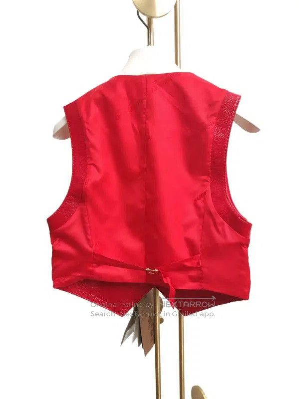 Burberry Burberry Red Jacket for Women - XS Size. Size XS / US 0-2 / IT 36-38 - 2 Thumbnail