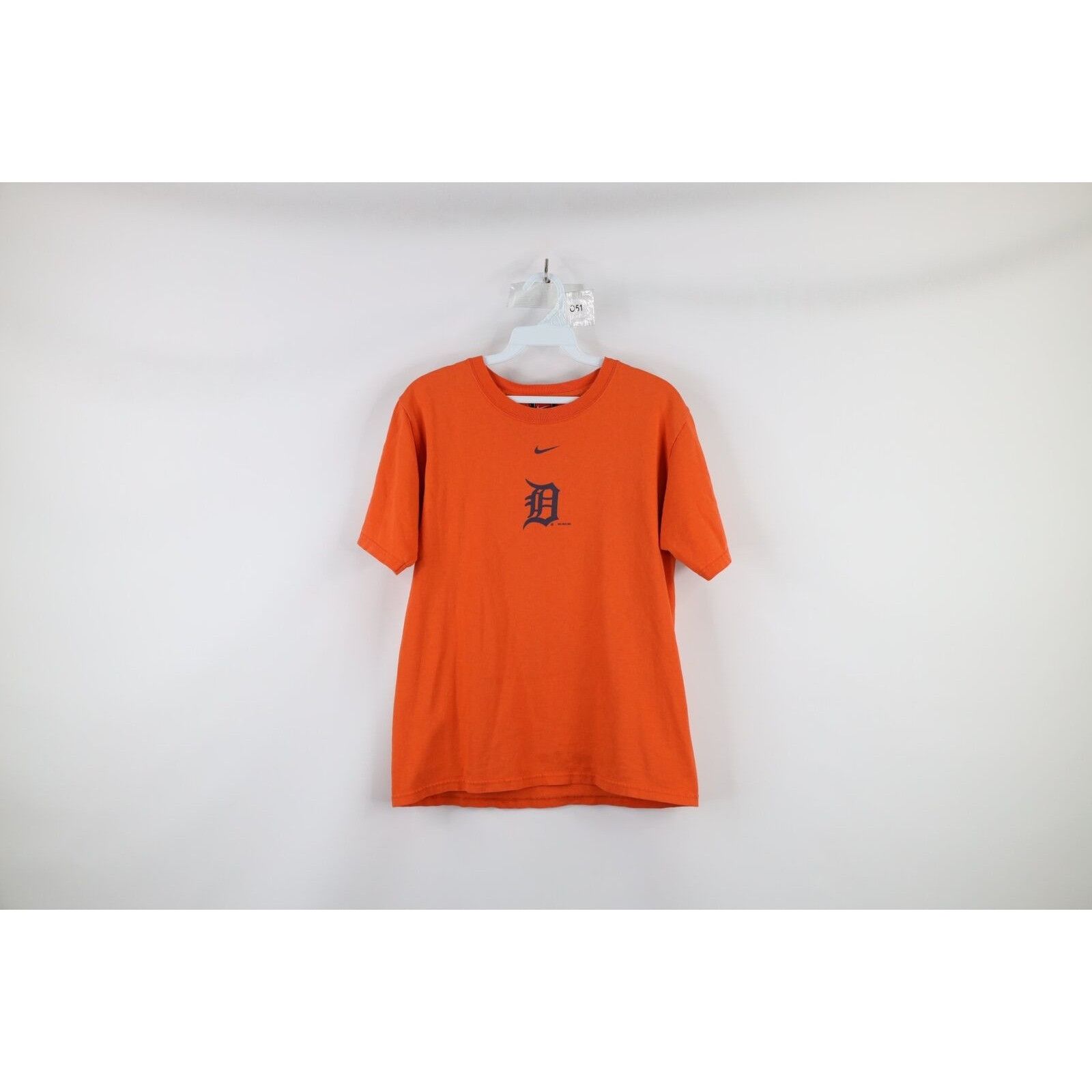 Nike × Vintage Vintage Nike Travis Scott Mini Swoosh Detroit Tigers T-Shirt Size S / US 4 / IT 40 - 1 Thumbnail