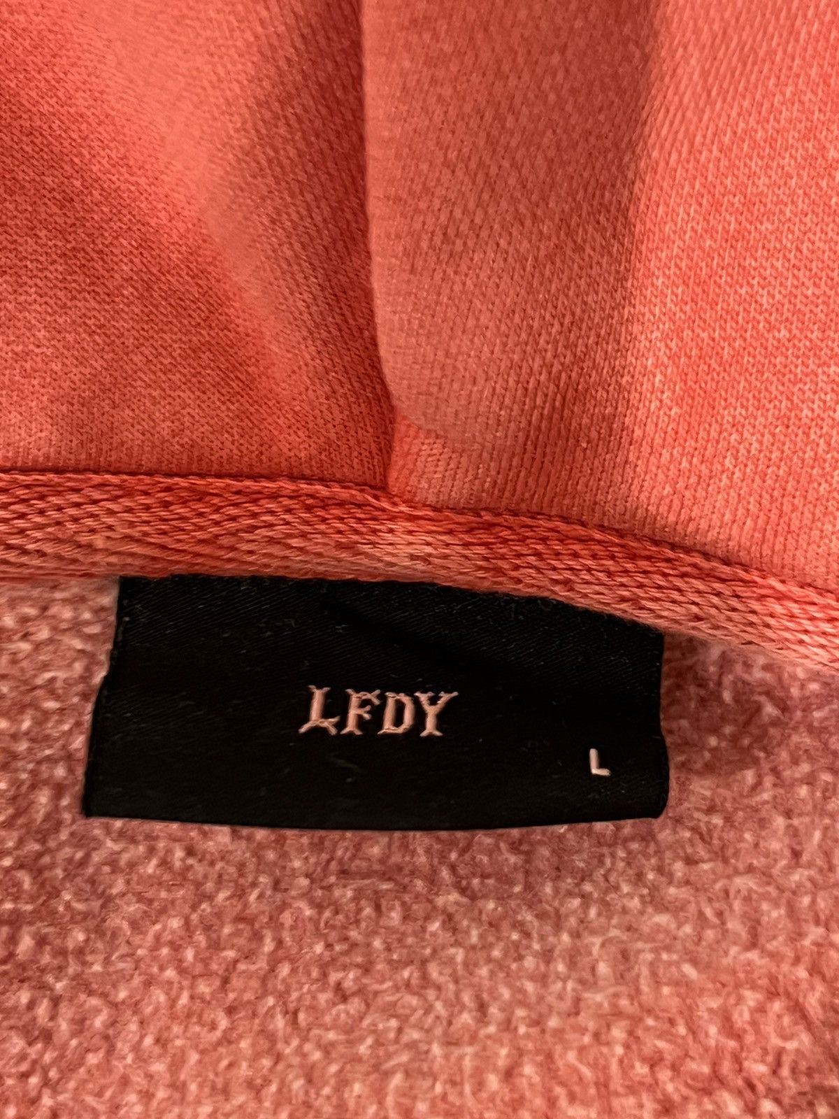 LFDY LFDY Pink Hoodie Size US L / EU 52-54 / 3 - 4 Thumbnail