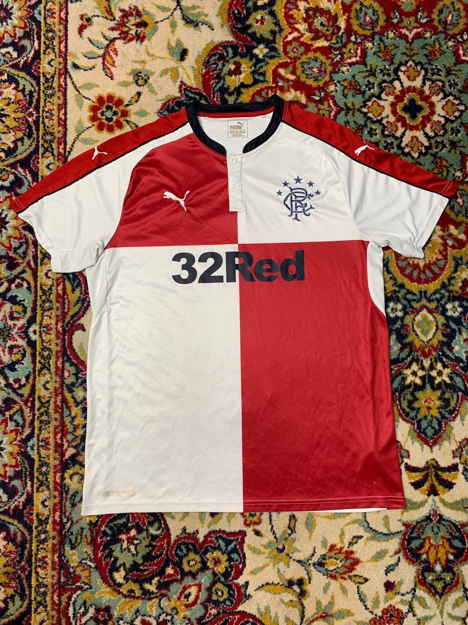 2016-18 Rangers Puma Away Shirt Soccer Jersey