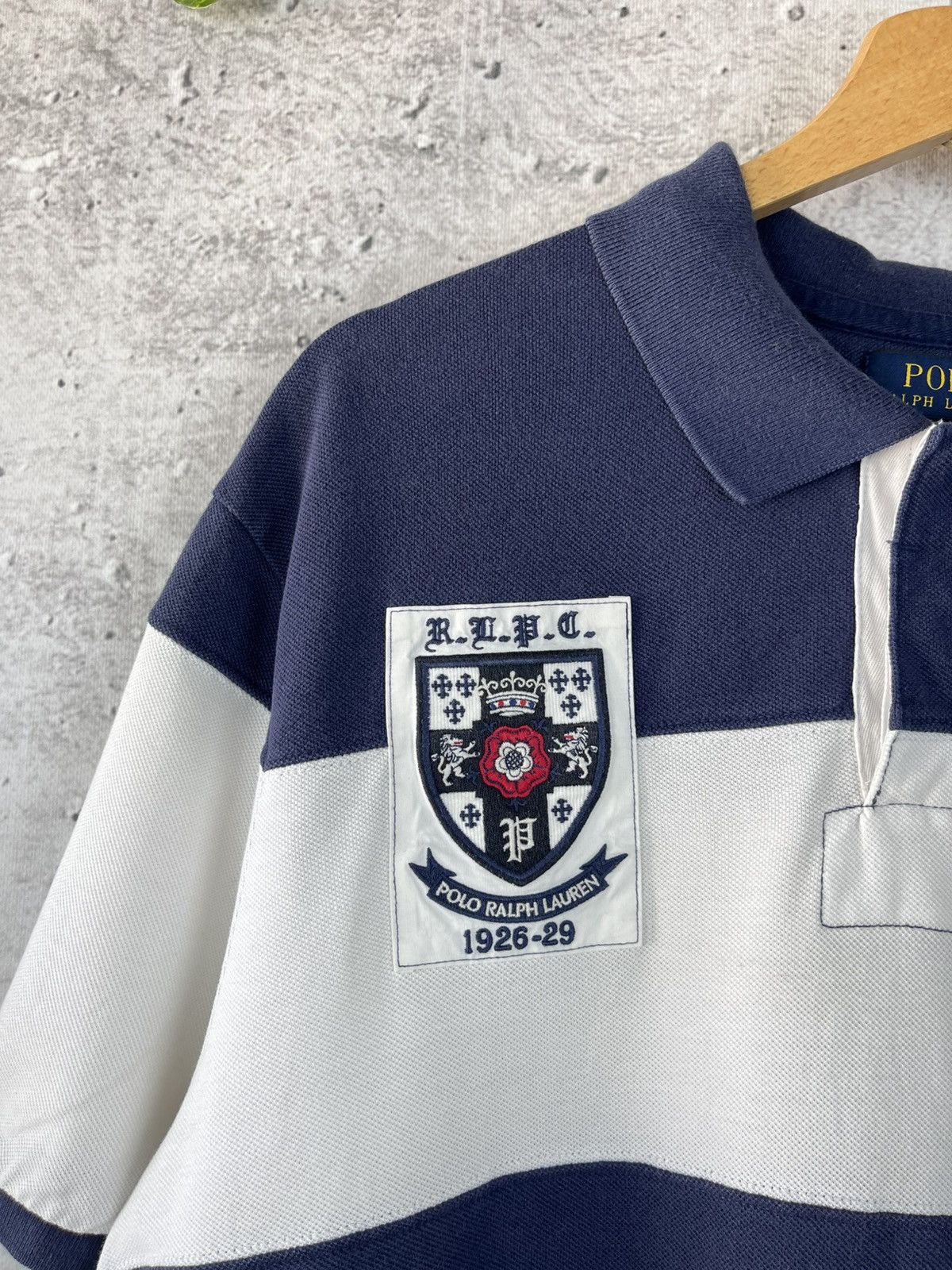 Polo Ralph Lauren × Vintage Chief Keef Polo Ralph Lauren Stripes Vintage Shirt M Size US XXL / EU 58 / 5 - 3 Thumbnail