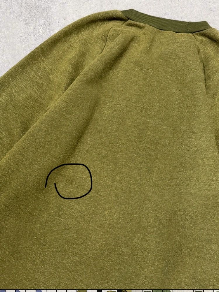 Japanese Brand × Vintage Vintage 70s Swedish army crewneck Size US L / EU 52-54 / 3 - 6 Thumbnail