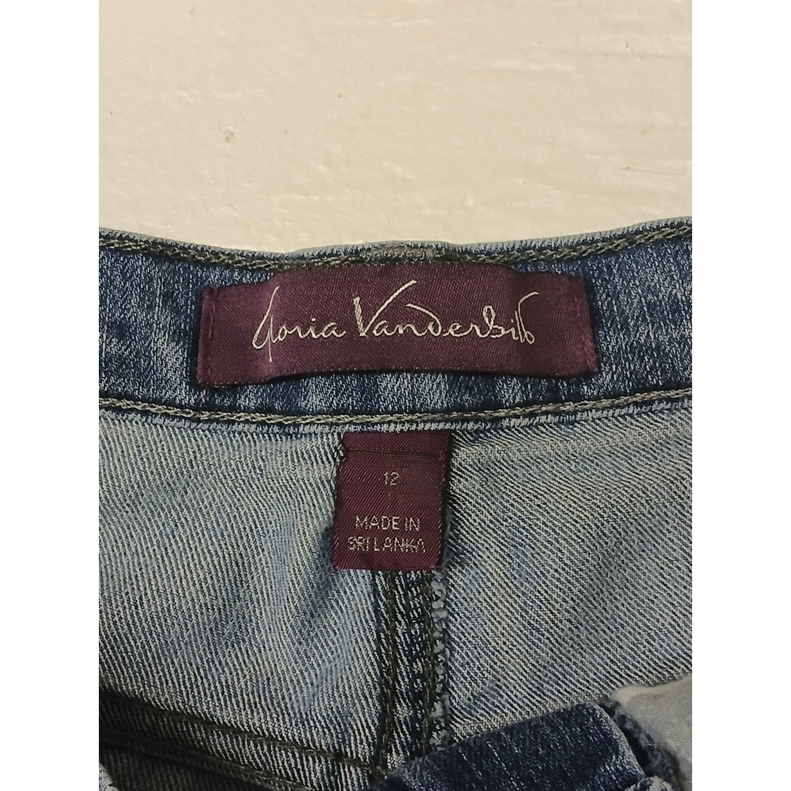 Gloria Vanderbilt Gloria Vanderbilt (12) Straight Relaxed fit Light Blue Jeans Size 34" / US 12 / IT 48 - 8 Thumbnail