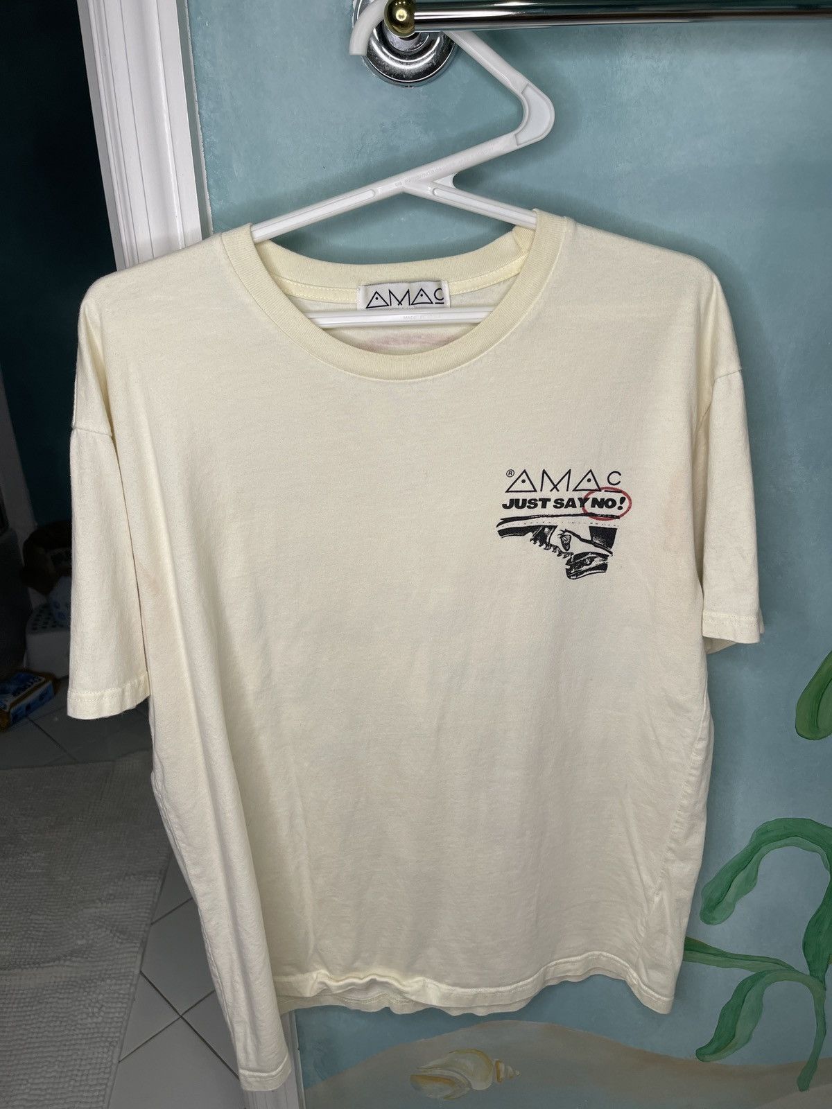 Other SAY NO TO BOOTLEGS - T Shirt Cream Size US L / EU 52-54 / 3 - 2 Thumbnail