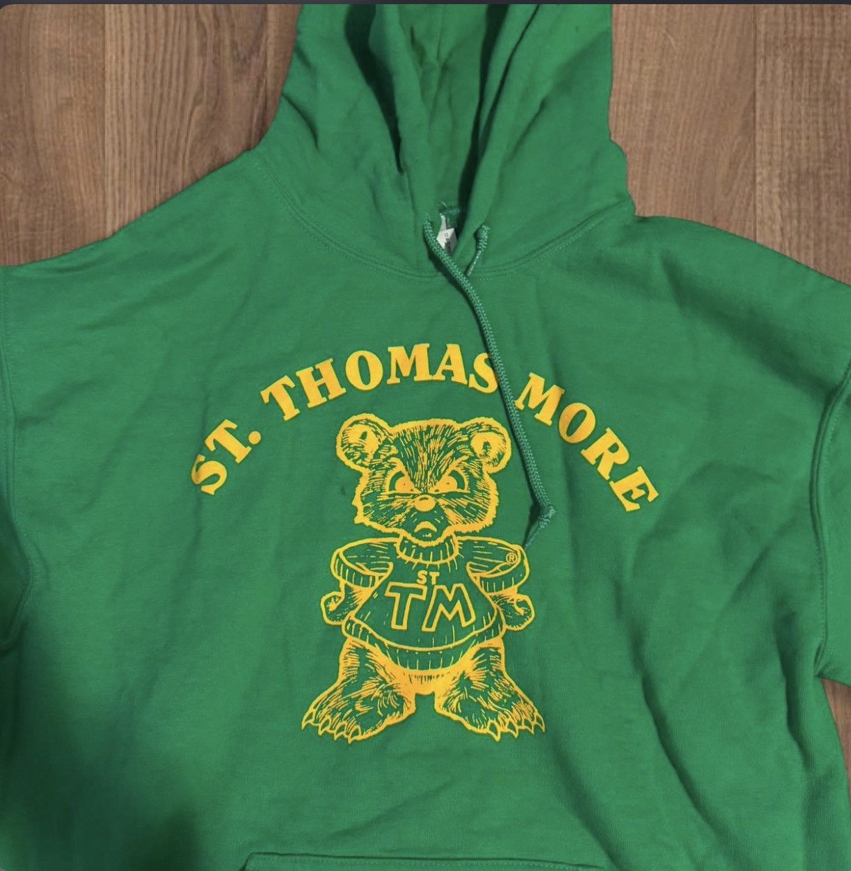 Other Green and yellow vintage hoodie. Size US L / EU 52-54 / 3 - 2 Thumbnail