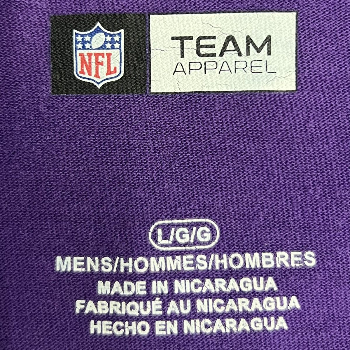 NFL × Vintage VINTAGE NFL TEAM APPAREL MINNESOTA VIKINGS SHIRT Size US L / EU 52-54 / 3 - 6 Thumbnail