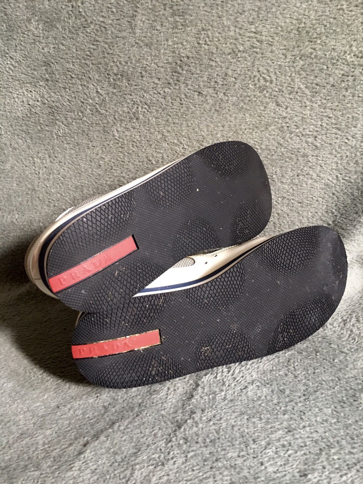 Prada PRADA American Cup Double Sole Patent Leather Sneakers EU 38 Size US 8 / IT 38 - 11 Thumbnail