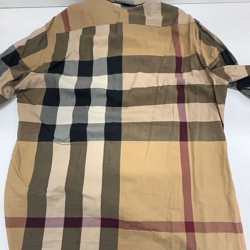 Burberry Burberry Casual Plaid Shirt in Brown 0079 Size US L / EU 52-54 / 3 - 1 Thumbnail